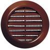 Brown Ventilation Grille For A 70 Mm Opening