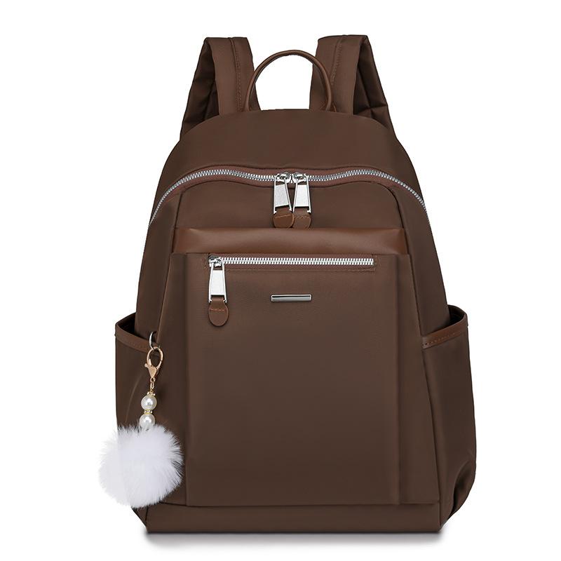 Nylon Rucksack Damen Pendler große Kapazität Reisetasche Student Schultasche