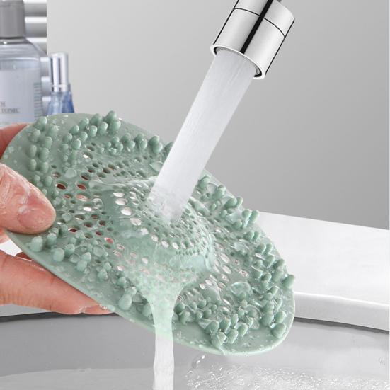 Drain Hair Catcher Super Soft Anti-clogging TPR Hair Catcher Shower Filter Plug Sealing Drain Cover Bathroom Supplies