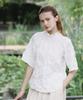 TINABLOSSOM Hummarine White Blouse