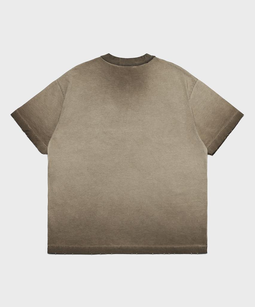 SAINTPAIN Sp Old Glory Pigment Short Sleeve Tee Beige