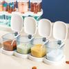 Chahua Tabletop Plastic Seasoning Set