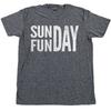 SUNDAY FUNDAY Weekends Festivities Champagne Mimosas Bloody Marys Brunch Unisex T-Shirt