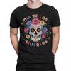 Dag van de Doden Suikerschedel T-shirt - Kleurrijk Dia de Muertos #D #T2383