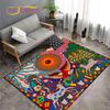 Evil Eye Pattern Nordic Style Area Rug Living Room Bedroom Decorat Yoga Carpet Door Un Slip Floor Mat Photography Props Alfombra