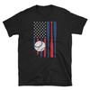 Baseball Bat American Flag T-Shirt USA Patriotic Gift