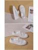 Chaussures de sport d'été blanches en maille creuse pour femmes, respirantes et polyvalentes, grande taille, 2024