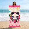 Cartoon Giant Panda Beach Towel Quick-Drying Small To Large Towel Suitable For Beach Vacation Pool Summer Funny Gift For Friends
