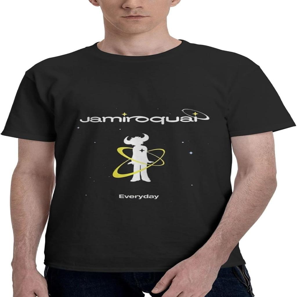 Moecttlx Mens T-Shirt Jamiroquai T Shirt Sport Tee Sleeve Tops Tee