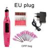Profesionální elektrický přístroj na manikúru pro leštění nehtů a broušení vrtáků Set Stroj na pedikúru