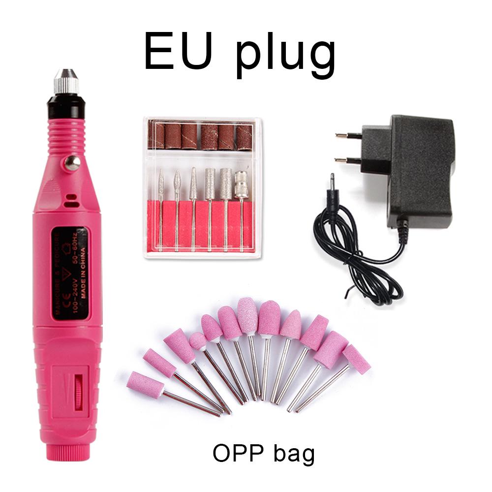Profesionální elektrický přístroj na manikúru pro leštění nehtů a broušení vrtáků Set Stroj na pedikúru