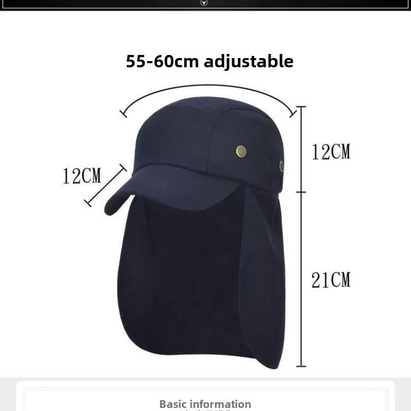 Outdoor Wandel Visserij Hoed Zon Bescherming Pet met Nekflap voor Mannen Vrouwen