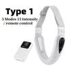 V-Line Face Slimming Lifting Device Electric Face Massager 8/5 Modes 15 Intensity Double Chin Lift Up Belt Beauty Instrument