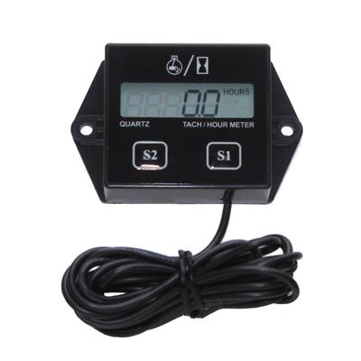 Tachometer For Small Engine,Inductive Hour Meter For 2 Stroke & 4 Stroke Small Engine, Timorn Replaceable Battery Waterproof Tachometer For Chaaw