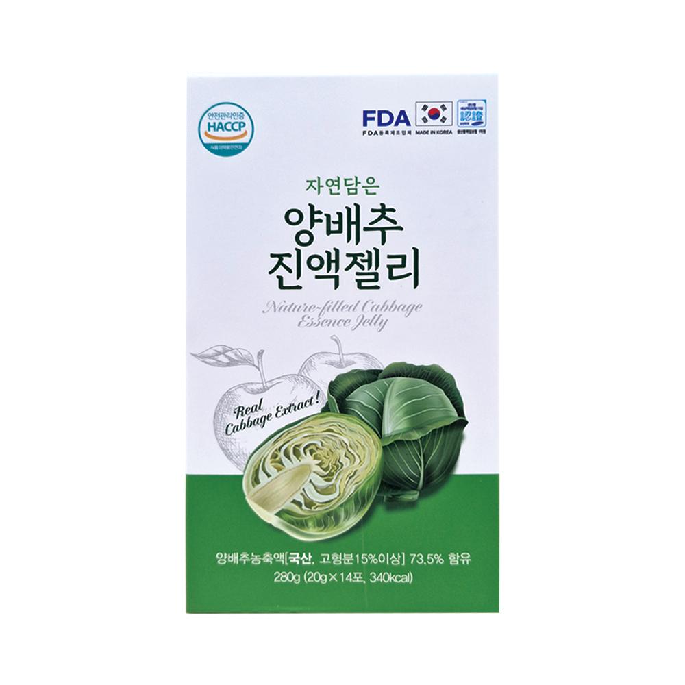 Jayeondamun Cabbage Extract Jelly Sticks 56 pcs 20g