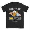 Novelty Soon To Be Dad 2026 Loading TShirts Unisex Unisex Crew Neck Pure Cotton T Shirts Fathers Day Tees Gift Idea Clothes