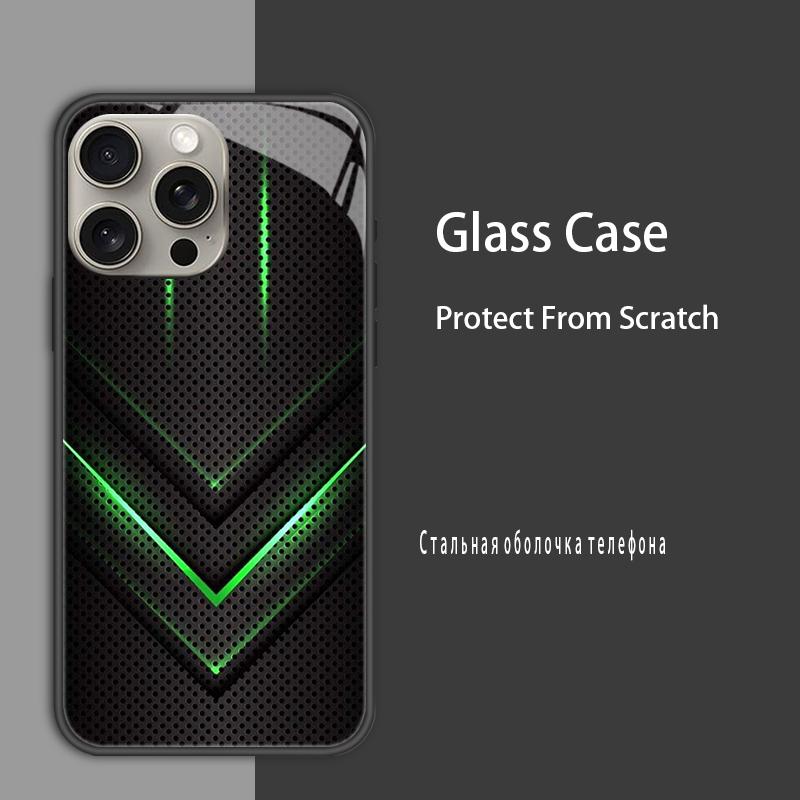 For iPhone 13 13Pro Max Case Cover Tempered Glass Case Hard Coque Bumper For iPhone 11 12 13 Pro Max 11pro 12pro Protect Case