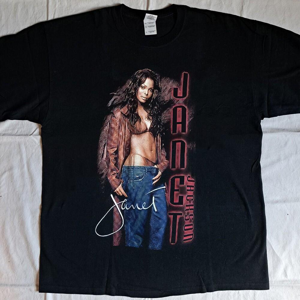 Rare Janet Jackson Unisex Men All Size T-Shirt 9D234 Unisex T-Shirt