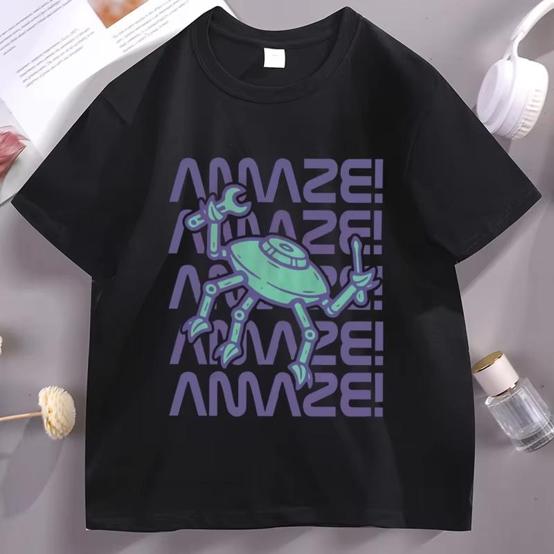Hailey Mary Project Loki Alien Pattern Cotton Shortsleeved Tshirt for Both Unisex and Women Suitable for Reading Enthusiasts