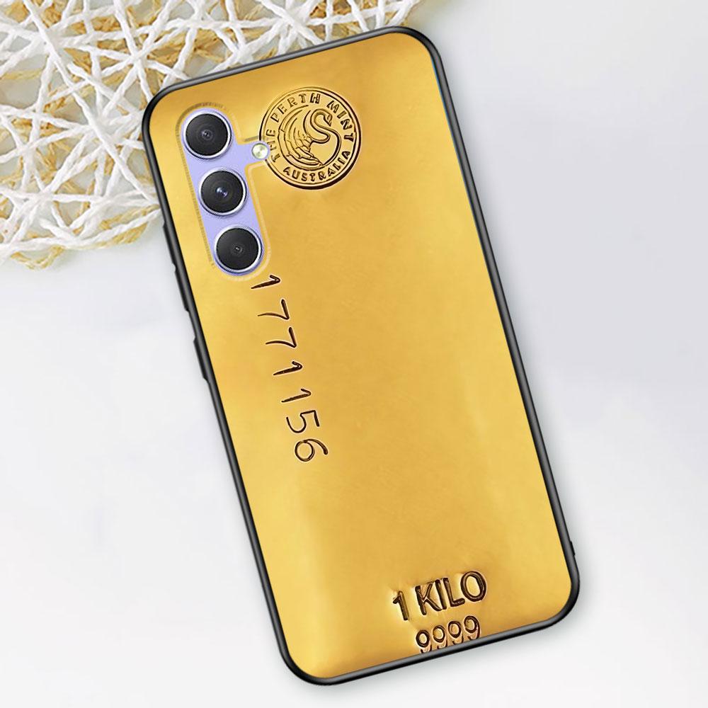 Fine Gold Pattern Printing Case for Samsung Galaxy A51 A53 A54 A31 A52 A12 A13 A21s A22 A32 A11 A22 A33 A41 A52s TPU Phone Cover