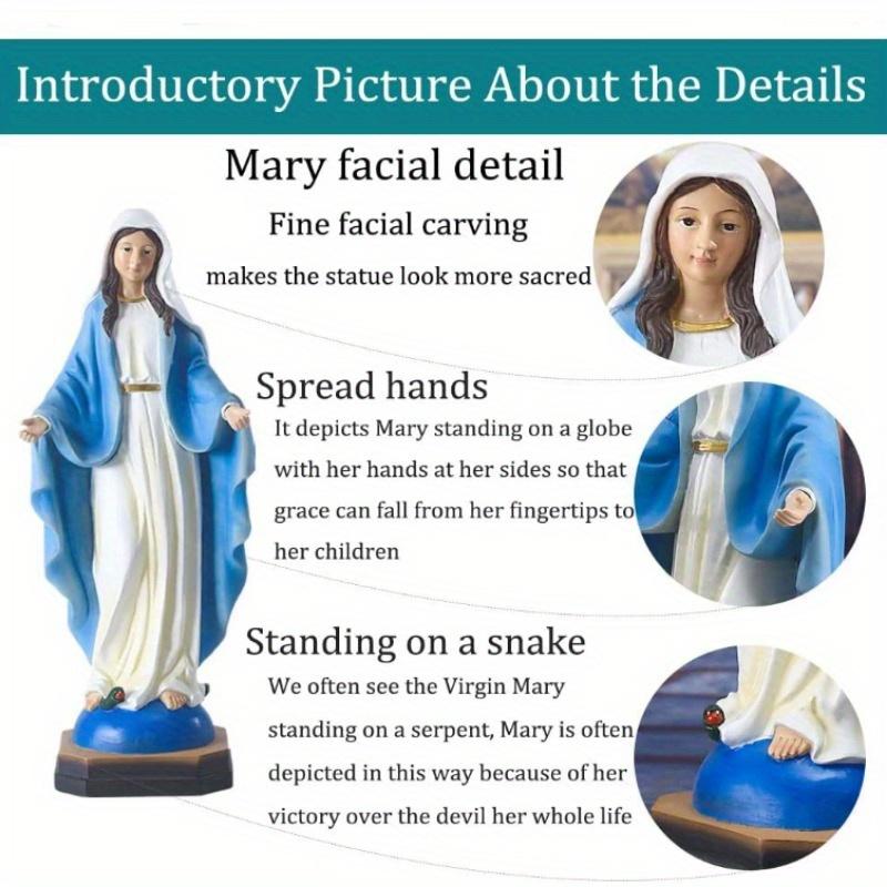 30cm Catholic Our Lady Jesus Statue Religious Church Supplies Religious Resin Crafts Home Decoration