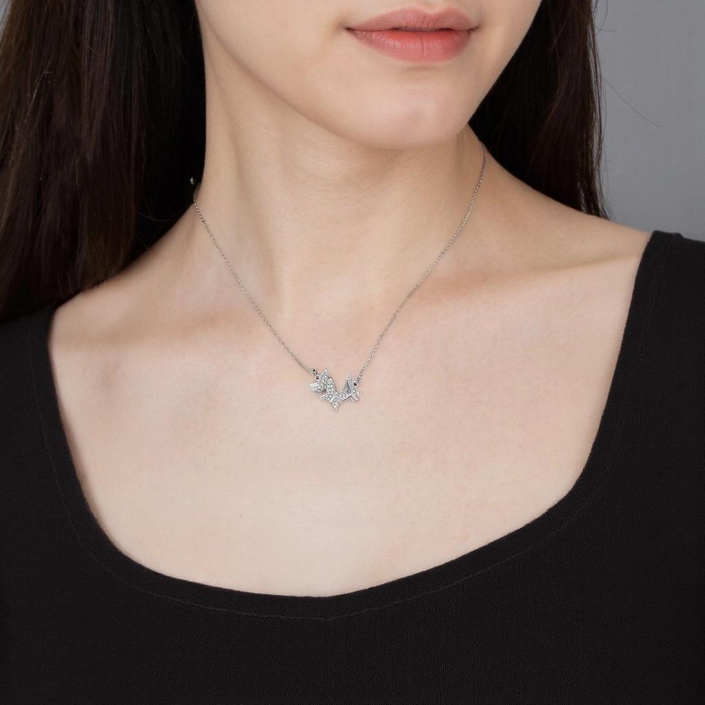 Swarovski Crystal Necklaces Womens White