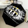 1PC Juventus Football Club Printed Umbrella Folding Umbrella, Automatic Umbrella 8-Frame for Travel, Camping Fan Gifts Christmas Gifts