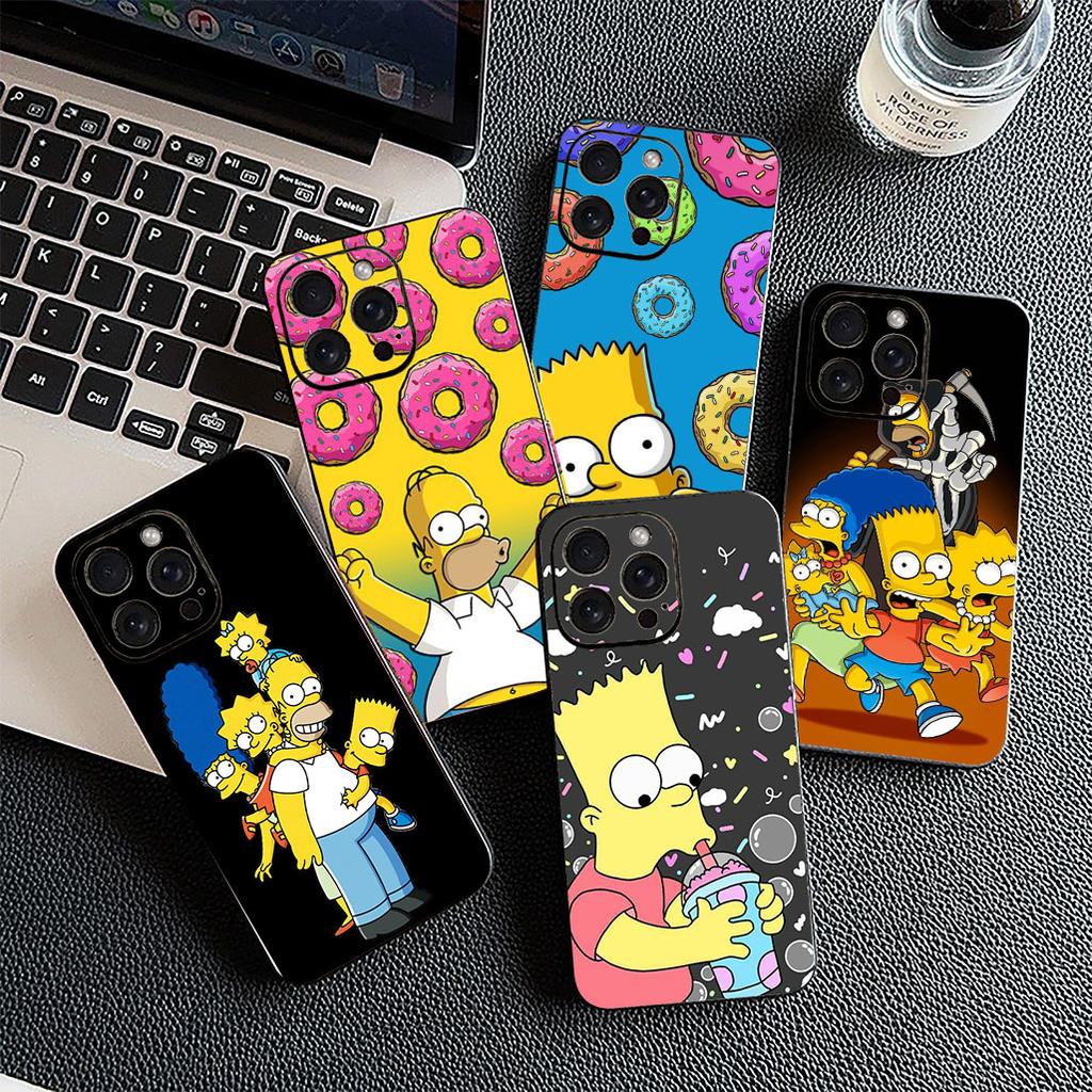 Soft Cover for Xiaomi Poco C75 C65 C85 X7 X6 M8 F7 F8 Ultra F6 Pro Casing Phone Case Barts Cartoon S-Simpsons
