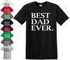 BEST DAD EVER T-Shirt Mens Womens Tees Top Father Day Gift Presents Funny Daddy New S-5XL Hero Top