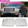 For Ford F-150 F150 2011-2014 Pickup Heated Right Left Side Mirror Glass Convex Wide Angle Wing Mirror Rearview Auto Parts