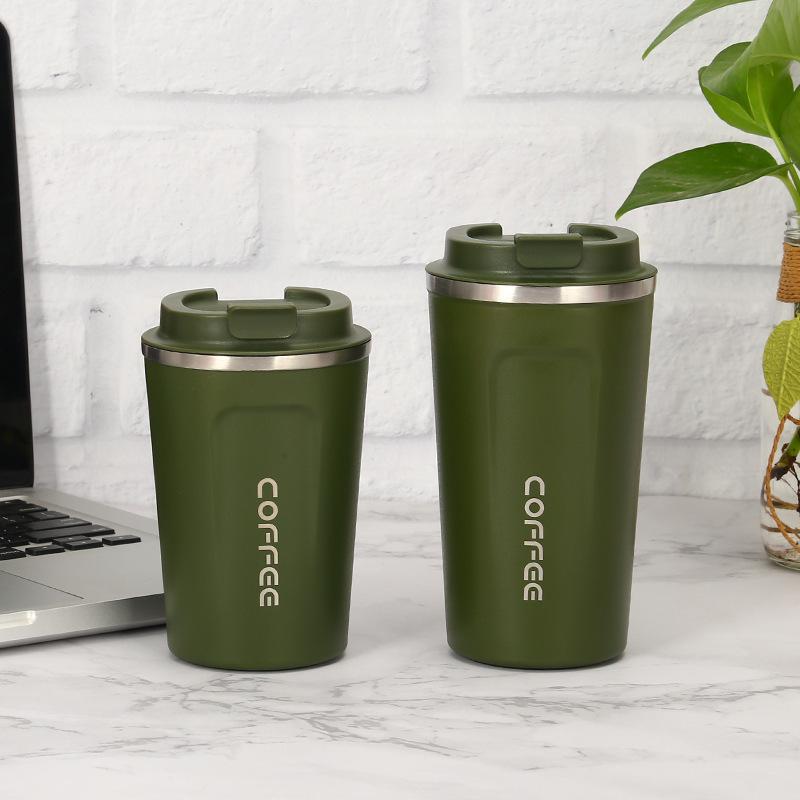 304 Stainless Steel Double Wall Insulated Coffee Cup with Custom Logo