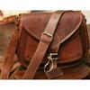 Handmade New Women Vintage Brown Leather Messenger Cross Body Bag Purse