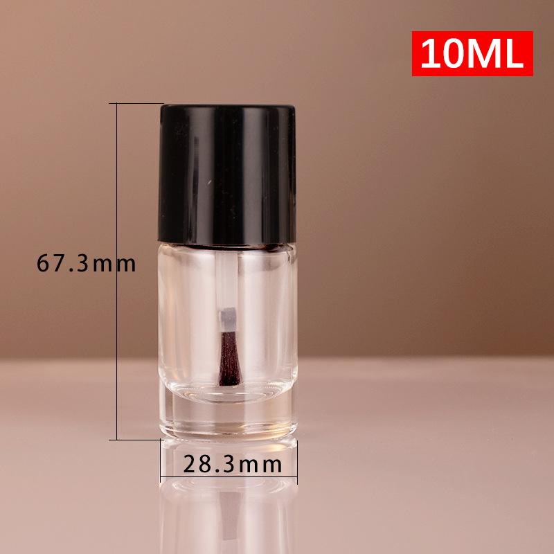 Sticlă Sub-Ambalată de 5/8/10/15 ml pentru Lac de Unghii, Sticlă Golă cu Pensulă pentru Gel de Unghii, Sticlă Golă de Amestecare din Sticlă, Recipient pentru Retușuri