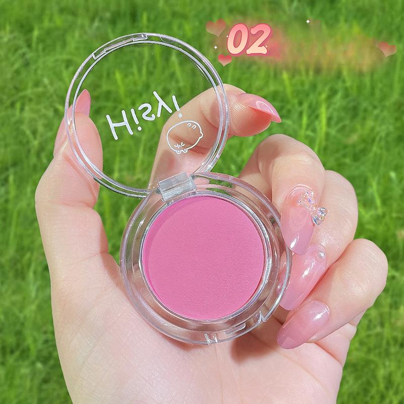 Monochrome Blush Whitening Matte Cosmetics Metameric Girl Nude Makeup Natural Halo Single Colour Blush Palette