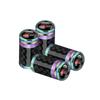 Car Accessories Carbon Fiber Wheel Tire Valve Caps Stem Case For Volkswagen Golf Passat Jetta Tiguan Polo GTI Beetle Vento Rline