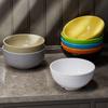 Hill White Melamine Bowls (Set of 10)