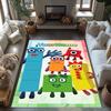 Numberblocks Customizable Name Area Rug Design for Living Rooms Study Room Entryway Dormitory Antislip Carpet Anime Office Decor Spiritual Gift