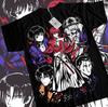 T-shirt Rurouni Kenshin Samurai Himura Rurouni kenshin art T-shirt Noir Toutes Tailles