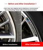 AAAQE1 2026 New 4PCS Car Sticker Brak Caliper Vinyl Decal for BMW M Power  X1 X3 X4 X5 X6 E30 E38 E39 E46 E60 E61 E90E70 E83 X5 F45 G60