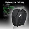 Motorrad-Hecktasche, Helmaufbewahrung, Mehrzweck-Rücksitz-Reitrucksack, große Kapazität, wasserdicht für den täglichen Pendelverkehr