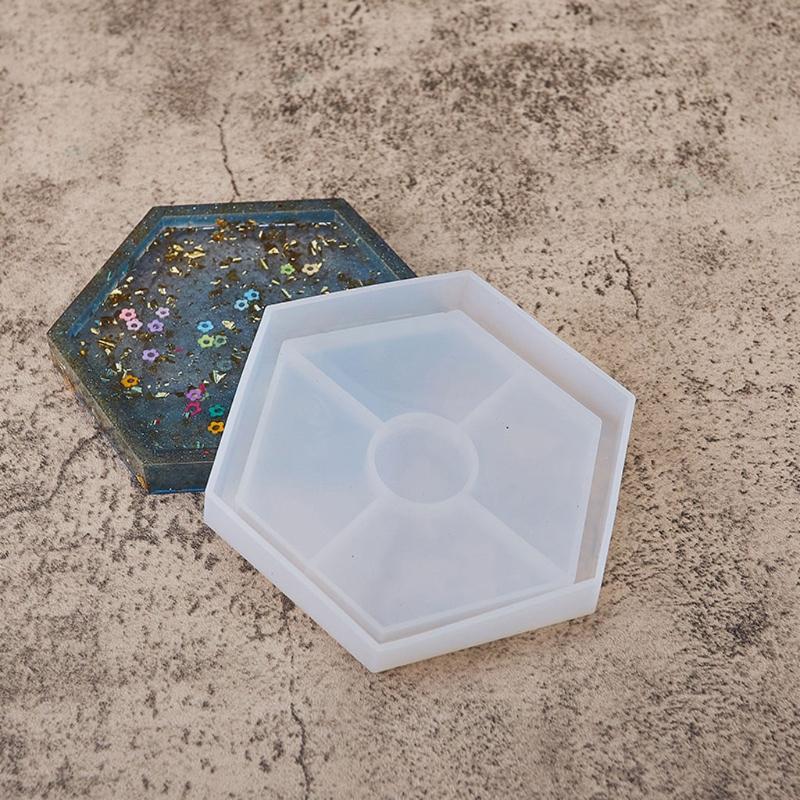 Moldes para bandejas de manteles individuales, moldes para posavasos de bricolaje, moldes para bandejas de silicona, moldes de fundición de resina epoxi para fundición de bricolaje, decoración del hogar