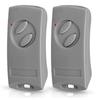 Confezione da 2 Telecomandi Apriporta Garage per RSE2-433, RSC2-433, RSZ1-433, Trasmettitore Portatile 433M