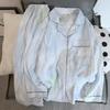 Ny Höst Kvinnor Pyjamas Set Casual Fusk Bomull Dam Söt Pyjamas Lång Ärm Nattkläder Sovkläder Koreanska Pijamas för Flicka