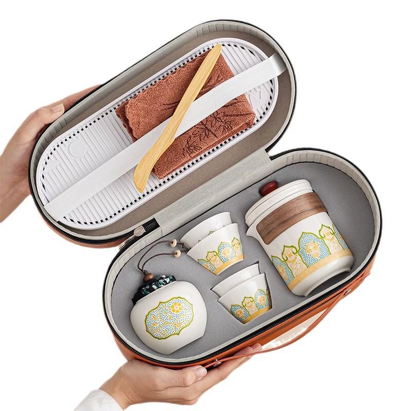 Yu Zhu Xun Nordic Ceramic Portable Tea Set
