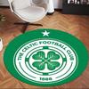 Celtic Football Club (14) Tappeto Rotondo per Ufficio Tappeto Decorativo per Pavimento per Ufficio Camera da Letto Soggiorno e Spazio Domestico