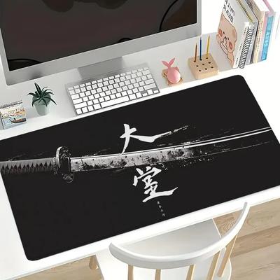 Large Gaming Mouse Pad with Nonslip Rubber Base Precise Seam Design Washable and Durable for Computer Games and Office Use
