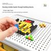 Children's Educational Mushroom Pegboard Puzzle with Storage Box – DIY Kindergarten Jigsaw Assembly Toy