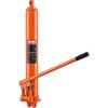 Hydraulic Long Ram Jack, 8 Ton Engine Hoist Cylinder with Double Piston Pump And Clevis Base, Hydraulic Ram Cylinder for Engine Lift Hoists, Hydraulic