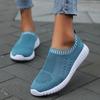 Mesh Sneakers Casual 2025 Women Shoes Fashion Sneakers Women Flats Slip On Sock Trainers