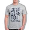 Swim Bike Run Triathlon Race T-Shirt Race Day Training Tee Outdoors Sport